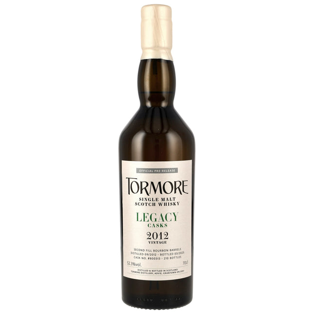 Tormore 12 2012/2025 - Legacy Casks - 2nd Fill Bourbon Barrel #800313