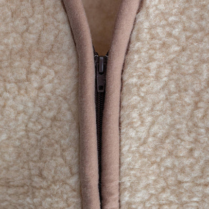 Schafswollweste - Bodywarmer - Taru Camel -