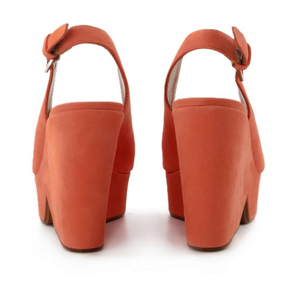 Dylan9 Sandals - Clergerie - Orange - Leather