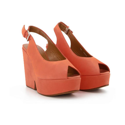 Dylan9 Sandals - Clergerie - Orange - Leather