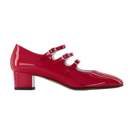 Pumps Kina aus Lackleder in rot
