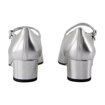 Kina Pumps - Carel - Leder - Silber