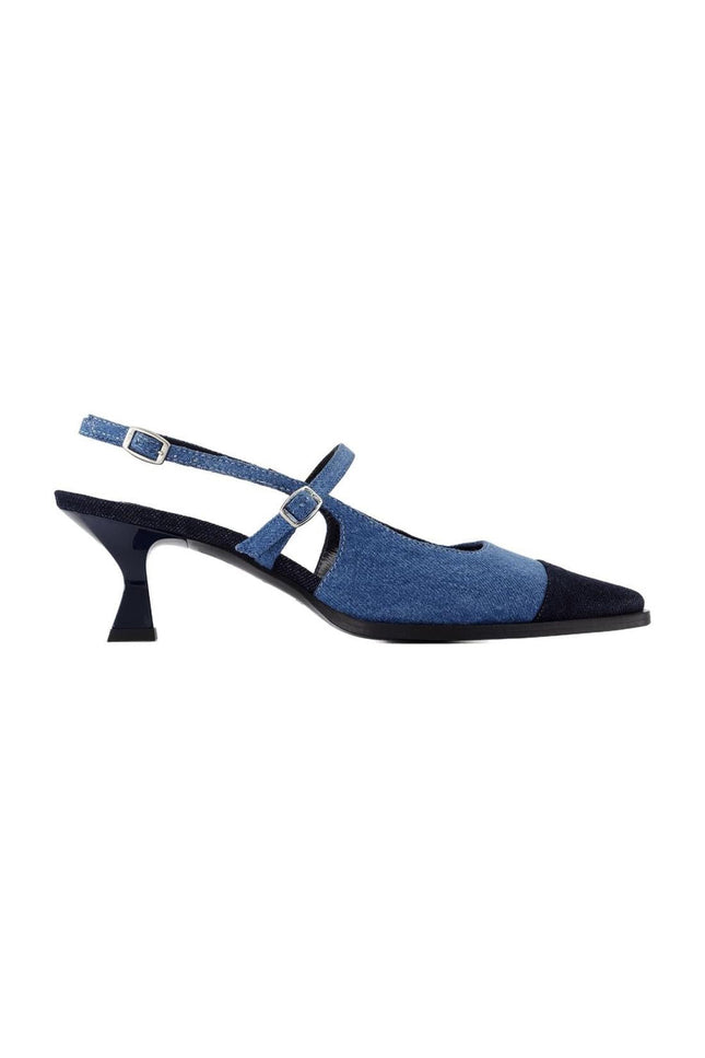 Pumps Cecile - Carel - Baumwolle - Blau