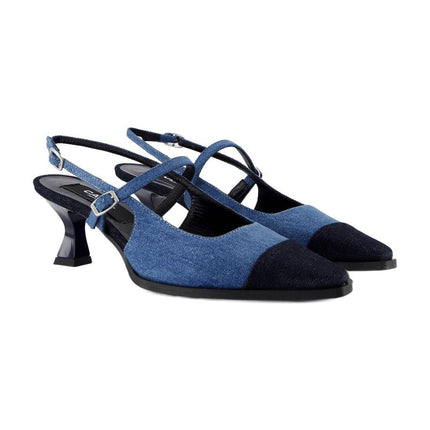 Pumps Cecile - Carel - Baumwolle - Blau