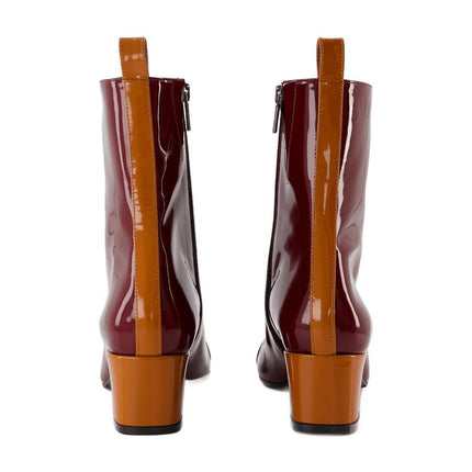 Stiefel Audrey - Carel - Patent Leather - Camel