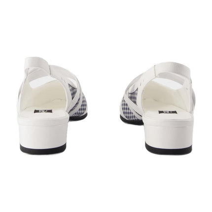 Sling Back Peachy - Carel - Leder - Weiß