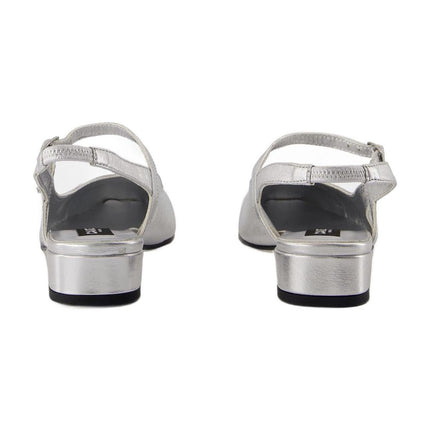 Sling Back Oceano - Carel - Leder - Silber