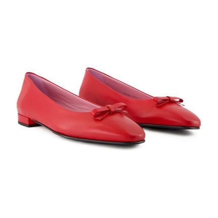 Bella Ballerinas - Carel - Leder - Rot