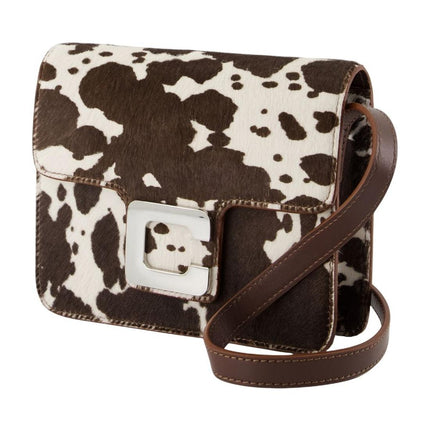 Michelle 25 Schultertasche - Carel - Leder - Weiß