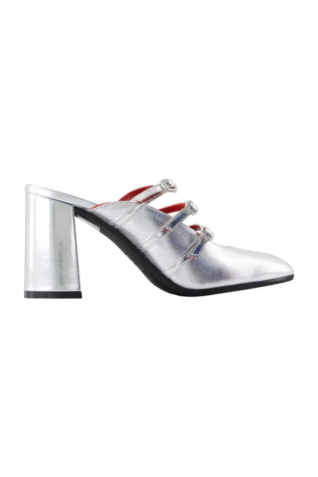 Fatale Sandalen - Carel - Leder - Silber