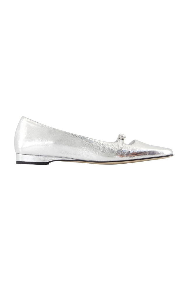 Emilie Ballerinas - Carel - Leder - Silber