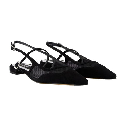 Maela Ballerinas - Carel - Leder - Schwarz