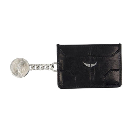 Sunny Pass Kartenhalter - Zadig & Voltaire - Leder - Schwarz