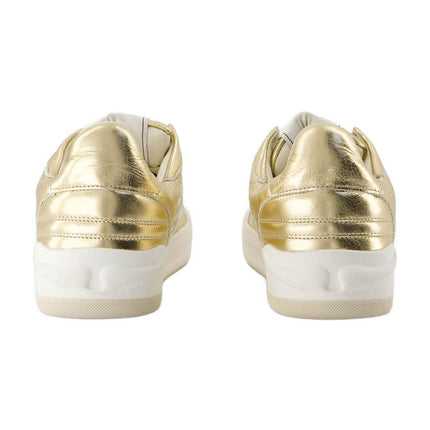 Wings Sneakers - Zadig & Voltaire - Leder - Gold