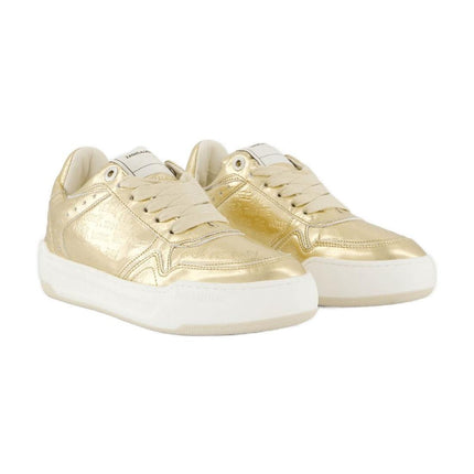 Wings Sneakers - Zadig & Voltaire - Leder - Gold
