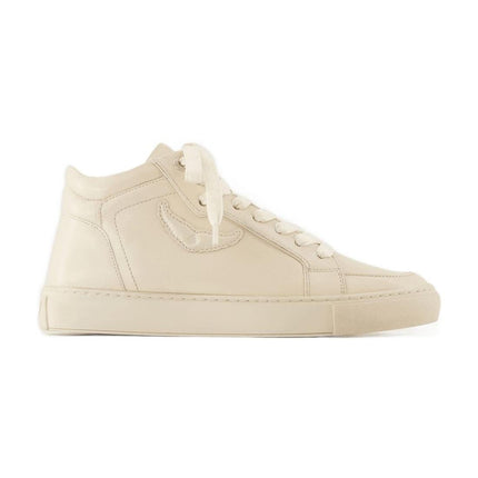 Sneakers Mid Fly On - Zadig & Voltaire - Leder - Weiß