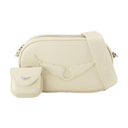 Rock With You Schultertasche - Zadig & Voltaire - Leder - Weiß