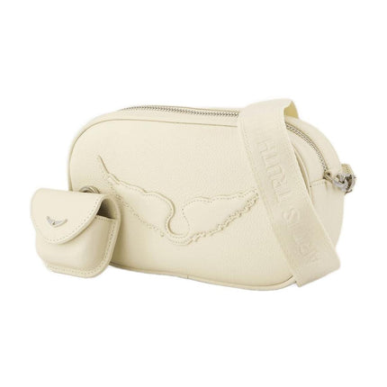 Rock With You Schultertasche - Zadig & Voltaire - Leder - Weiß