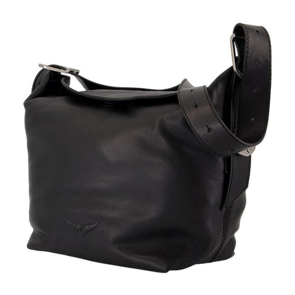 Jane Schultertasche - Zadig & Voltaire - Leder - Schwarz