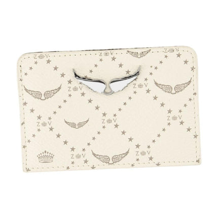 Zv Pass Monogramm Kartenhalter - Zadig & Voltaire - Synthetik - Weiß