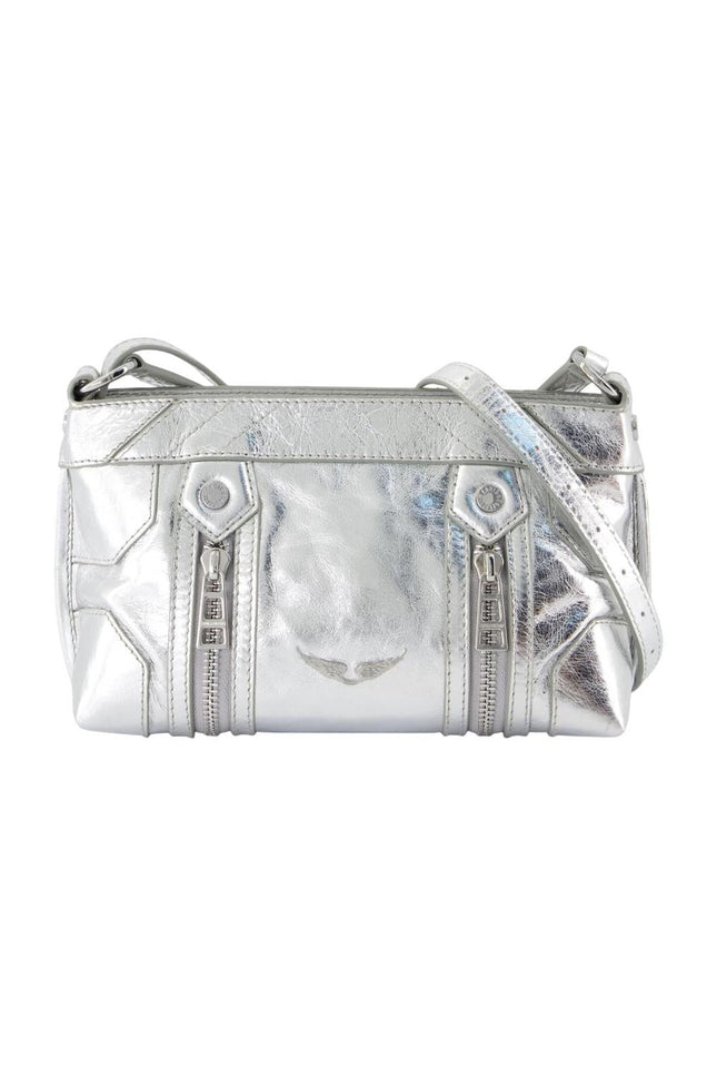 Sunny Mood Schultertasche - Zadig & Voltaire - Leder - Silber