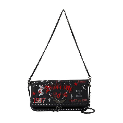 Wallet On Chain Rock - Zadig & Voltaire - Leder - Schwarz