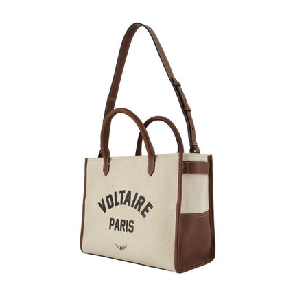 Cabas Angel Voltaire - Zadig & Voltaire - Baumwolle - Beige