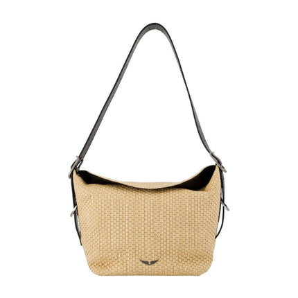 Jane Korb-Schultertasche - Zadig & Voltaire - Baumwolle - Beige