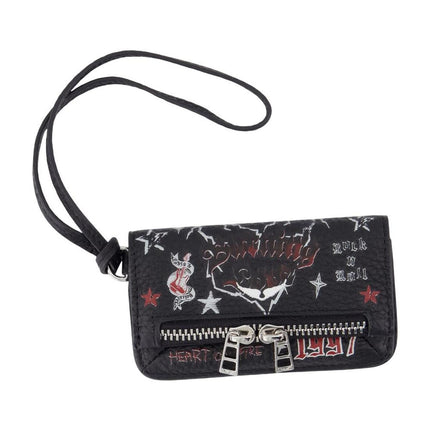 Wallet On Chain Rock Keyring - Zadig & Voltaire - Leder - Schwarz