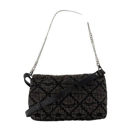 Rocky Ii Schultertasche - Zadig & Voltaire - Baumwolle - Dunkelgrau