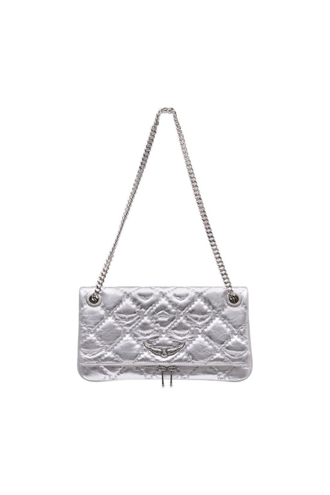 Wallet On Chain Rock Ii - Zadig & Voltaire - Leder - Silber