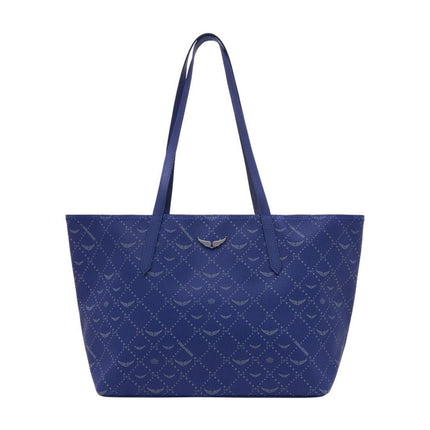 Cabas Z Monogram - Zadig & Voltaire - Synthetik - Blau