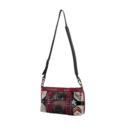 Sunny Moody Punk Schultertasche - Zadig & Voltaire - Leder - Multi