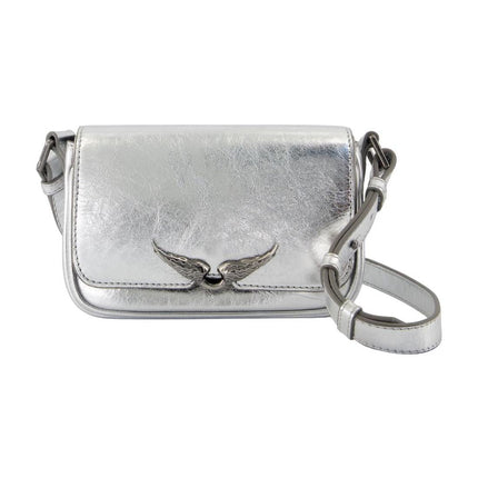Le Zazi Schultertasche - Zadig & Voltaire - Leder - Silber