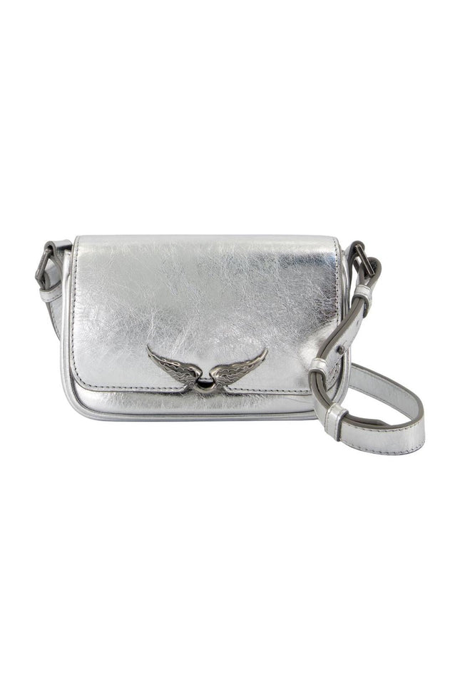 Le Zazi Schultertasche - Zadig & Voltaire - Leder - Silber