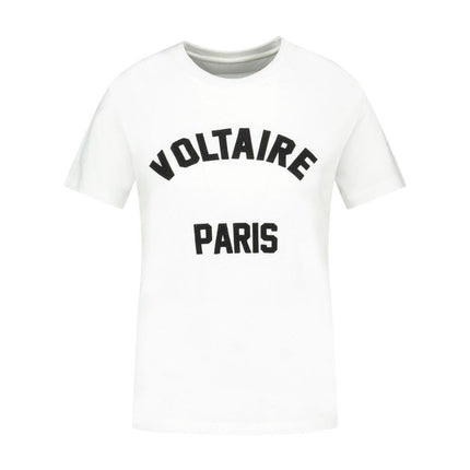 T-Shirt Alys Hc Voltaire Paris - Zadig & Voltaire - Baumwolle - Weiß