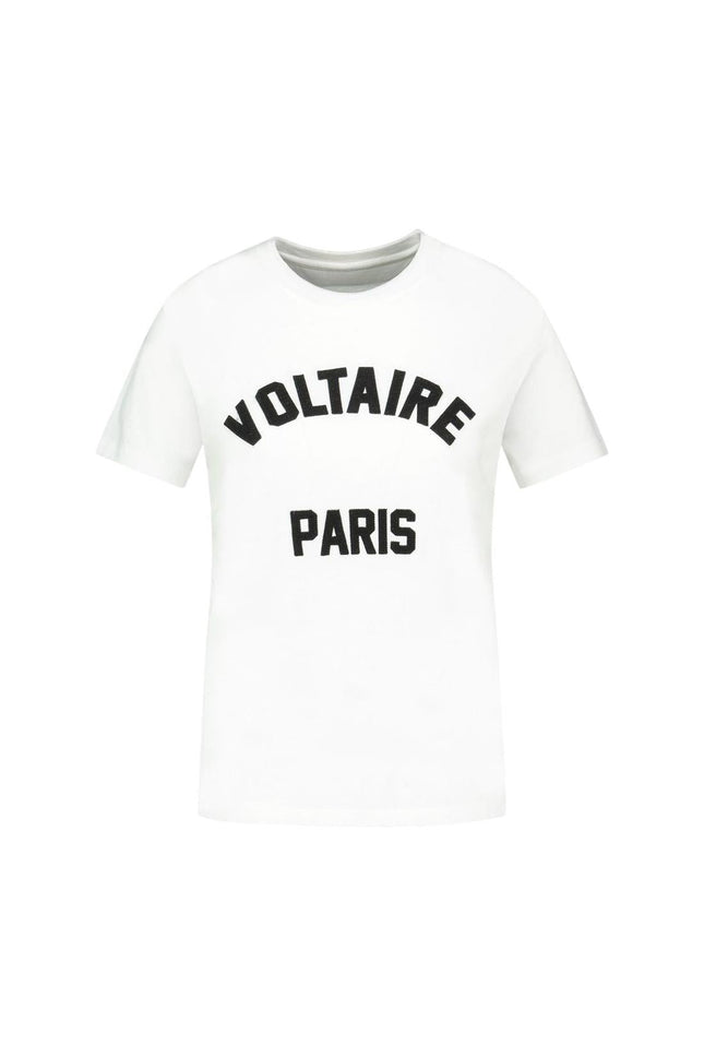 T-Shirt Alys Hc Voltaire Paris - Zadig & Voltaire - Baumwolle - Weiß