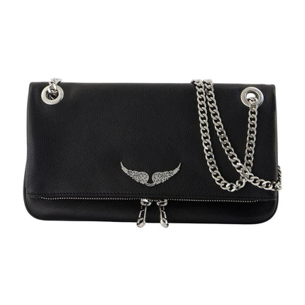 Wallet On Chain Rock Ii - Zadig & Voltaire - Leder - Schwarz