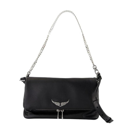 Rocky Ii Schultertasche - Zadig & Voltaire - Leder - Schwarz