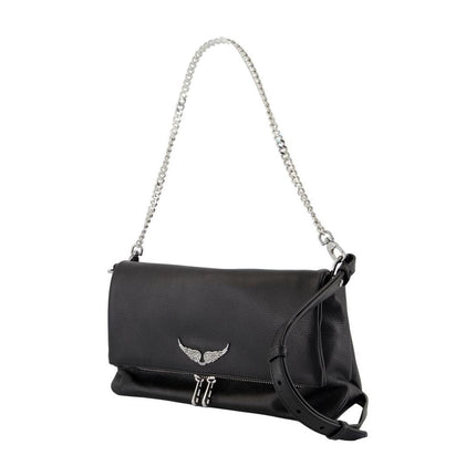 Rocky Ii Schultertasche - Zadig & Voltaire - Leder - Schwarz