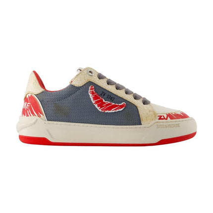 Sneakers Fly Wings - Zadig & Voltaire - Leder - Rot