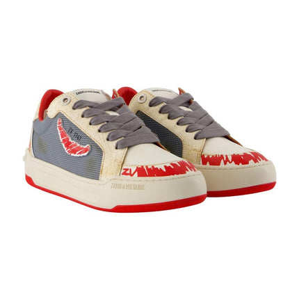 Sneakers Fly Wings - Zadig & Voltaire - Leder - Rot