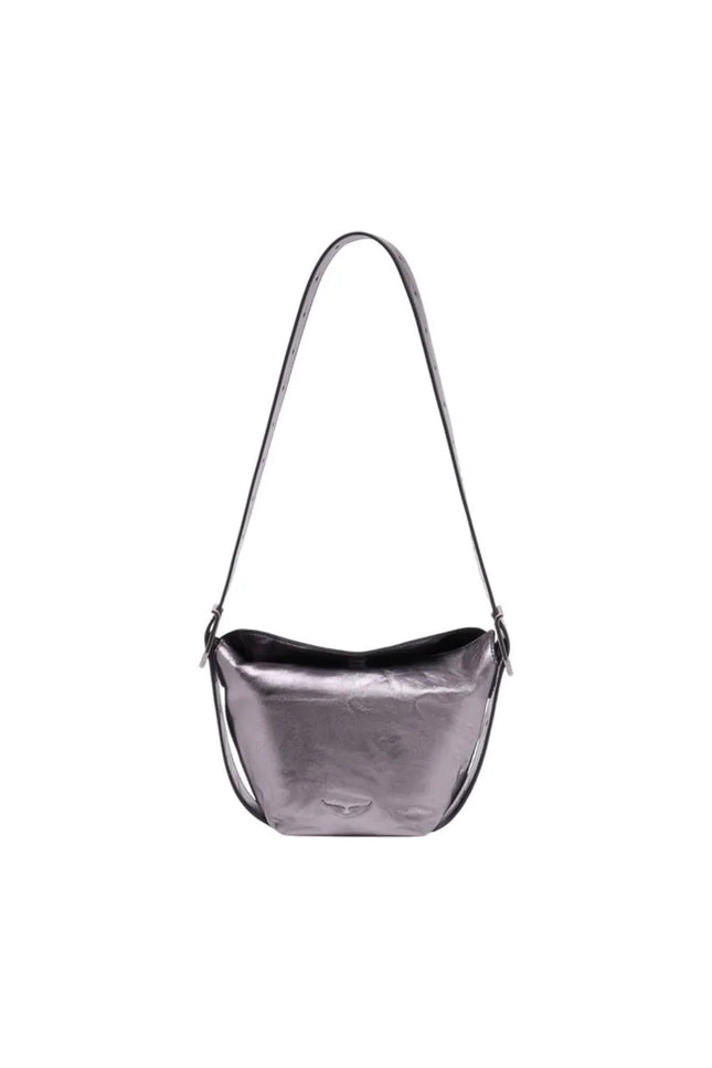 Baby Jane Vintage-Schultertasche - Zadig & Voltaire - Leder - Silber