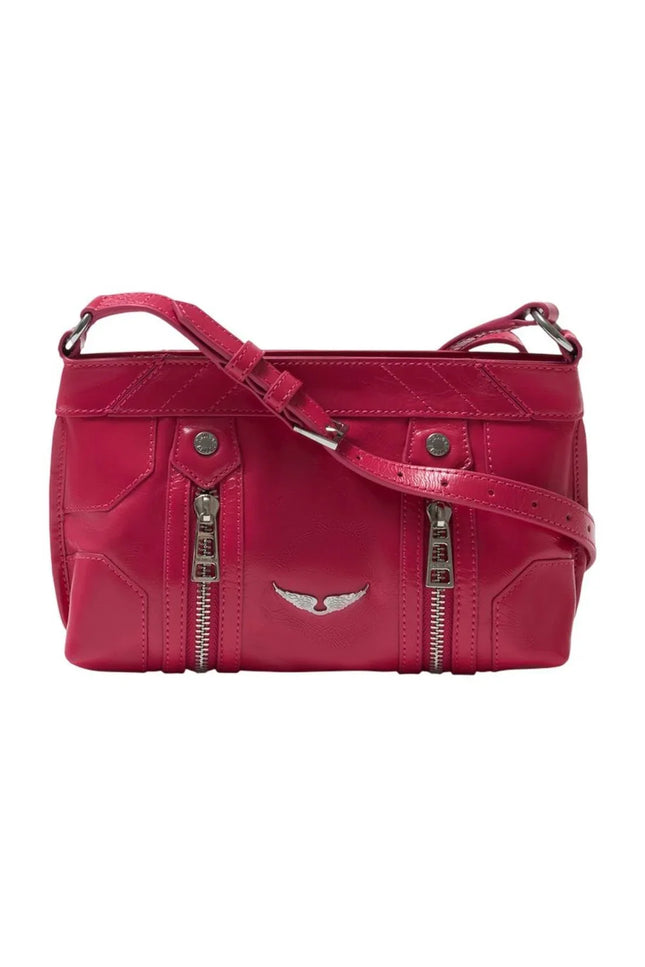 Sunny Mood Vintage Schultertasche - Zadig & Voltaire - Leder - Pink