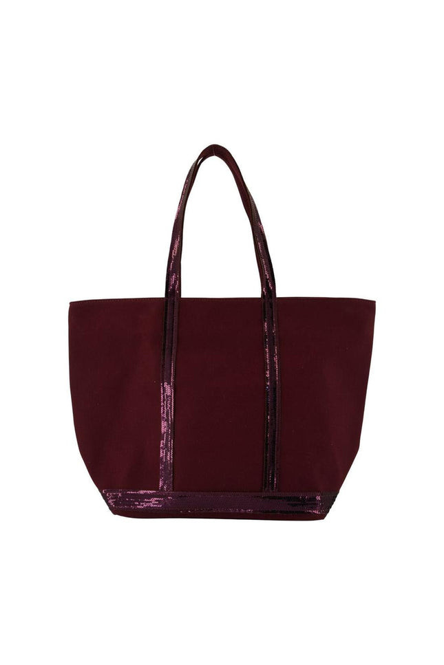 Cabas L Zipper - Vanessa Bruno - Baumwolle - Violett