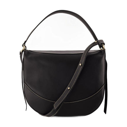 Daily Bag Schultertasche - Vanessa Bruno - Leder - Schwarz