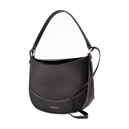 Handtasche Daily Mm - Vanessa Bruno - Leder - Schwarz