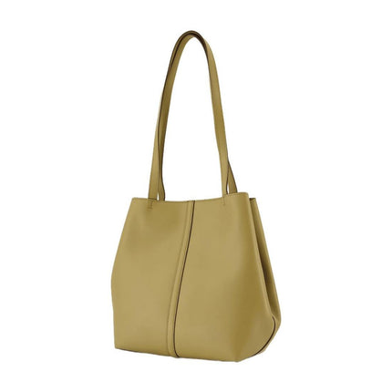 Einkaufstasche Pm - Vanessa Bruno - Leder - Grün