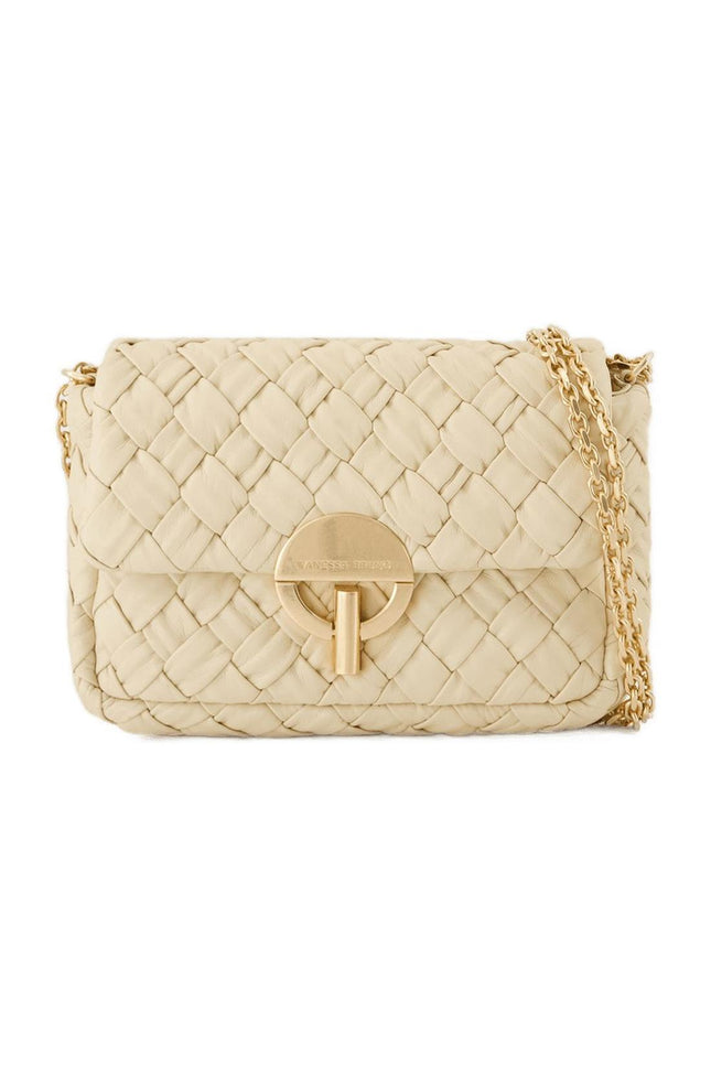 Moon Handtasche - Vanessa Bruno - Leder - Beige