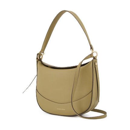 Handtasche Daily Bag Mm - Vanessa Bruno - Leder - Grün